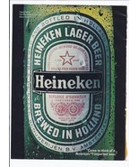 1985 Heineken beer Print Ad Vintage 8.5&quot; x 11&quot; - £15.09 GBP