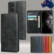 Samsung Galaxy Case A51 A71 A10 A70 A40 Wallet Leather Luxury Card Flip Cover - £42.14 GBP