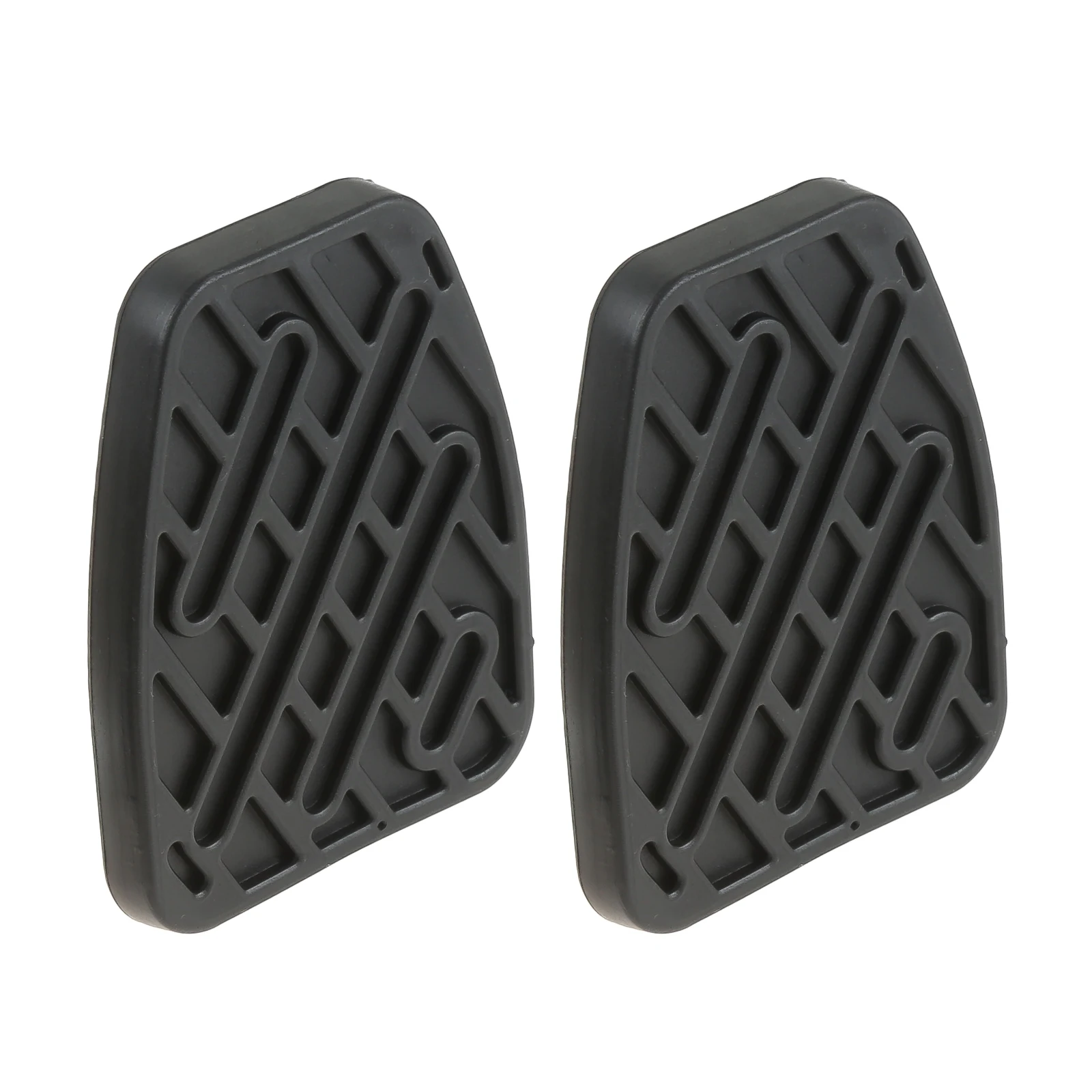 2Pcs Black Car Brake Clutch Pedal Pad Rubber Covers for Nissan Qashqai 2007-20 - £12.17 GBP