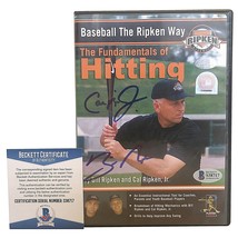 Cal Ripken Jr + Billy Autograph Baseball Instructional DVD Beckett Authe... - £114.97 GBP