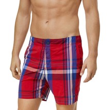 Tommy Hilfiger Mens Plaid Lightweight Swim Trunks ,Size:XL  MSRP 69.50 $ - $34.64