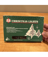 Vintage Christmas Lights Flashing Straight Line Multi-Color 35 Mini NOS - $19.79