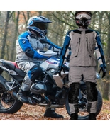 BMW Motorrad Rallye Suit ,Grey/Blue Jacket and GREY/black PANT Motorcycl... - $6,394.30 MXN