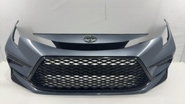 2020-2024 Toyota Corolla SE Front Bumper Assembly Gray W/ Led Running La... - $395.95