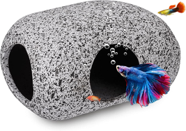 Aquarium Decoration Cave Betta Fish Tank Rock Cichlid Breeding Hideout Stones - $11.61+