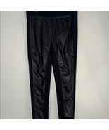 Ann Taylor Faux Leather Panel Pants Size Large - $31.36