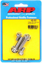 67-87 SBC 305 350 Small Chevrolet Fuel Pump Mounting Bolts 12-Pt POLISHED ARP - $14.20
