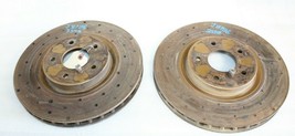 2006-2008 NISSAN 350Z NISMO FRONT DRILLED &amp; SLOTTED BRAKE ROTOR LH RH PA... - $183.99