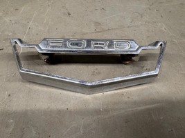 1962 1963 Ford Fairlane Fuel Gas Door Emblem Bezel Trunk Nameplate Trim ... - $1,672.42 MXN