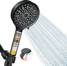 Filtered Shower Head with Handheld, High Pressure 6 Spray Mode Showerhea... - $42.92