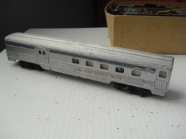 Vintage HO Scale Baltimore Ohio Royal Blue Baggage Car 9 3/8&quot; Long - £17.13 GBP
