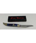 FROST CUTLERY POCKET KNIFE BLUE HANDLE 14-545 BLPB KG - $225.80 MXN