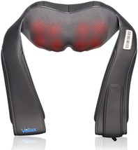 Shiatsu Neck &amp; Back Electric Massager W Heat 3 Speeds 8 Heads Bi-Directional NEW - £31.76 GBP
