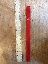 Winch Hook Pull Strap 15 inch Red Single Loop - Warn Ramsey Mile Marker ATV - $20.63 CAD
