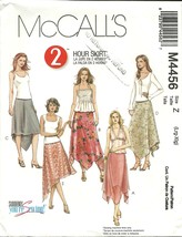 McCall&#39;s Sewing Pattern 4456 Misses Womens Skirt Diagonal Hem 16 18 20 22 New - £5.45 GBP