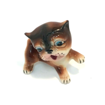 Whimsical Bright-eyed Playful Puppy Dog Novelty figurine Vintage Sonsco ... - $15.83