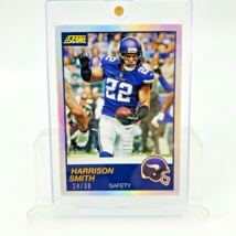 2019 Score 30th Anniversary Harrison Smith #237 Holo 24/30 Minnesota Vik... - $222.19 MXN