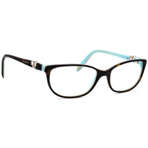 Tiffany &amp; Co. Eyeglasses TF 2051-B 8134 Havana/Blue Crystal Cat Eye 53[]16 135 - £119.46 GBP