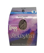L&#39;eggs Silken Mist Control Top Silky Sheer Toe MISTY TAUPE Size B 20206 - $26.05 CAD