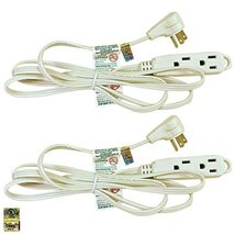 Royal Designs Beige Extension Cord 12&#39; 3 Prong 18 Gauge Indoor Outdoor 2-Pack - $25.69+