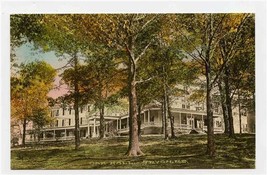 Oak Hall Albertype Hand Colored Postcard Tryon North Carolina 1930&#39;s - £22.15 GBP