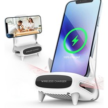 Gifts For Men,Birthday Gifts For Women,15W Fast Qi Wireless Charger Stand With A - £19.02 GBP