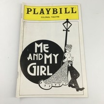 1989 Playbill Colonial Theatre James Young in Me and My Girl by Mike Ockrent - £11.15 GBP