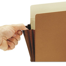 Smead 73691 5-1/4" Straight Tab Exp File Pockets - Letter, Brown (10/Box) New - $91.99