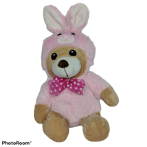 Dan Dee Collectors Choice Easter Bear Bunny Ears Stuffed Animal 14.5&quot; - £21.01 GBP