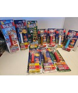 Vintage Christmas PEZ Lot of 10 Clear Heads Xmas Sealed - $28.50