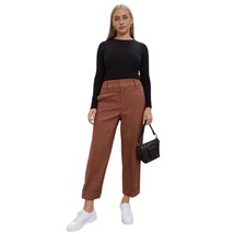 Nine West Brown Plaid Crop Pants Size 8 - $29.70