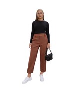 Nine West Brown Plaid Crop Pants Size 8 - $546.17 MXN