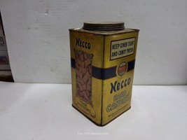 Vintage Necco peach blossoms metal container - £37.01 GBP