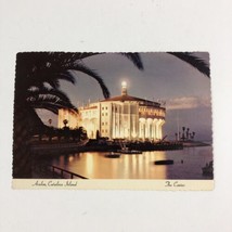 Vintage Avalon Casino at nighttime Catalina Island California vintage po... - £3.35 GBP