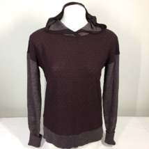 Smartwool Womens XS Sweater Hoodie Wool Blend Shadow Pine Hooded - $29.99