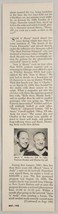 1948 Magazine Photo Freeman Gosden &amp; Charles Correll Amos &#39;n&#39;Andy Radio Show - £10.22 GBP