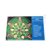 Clear Heart and Mind Grid Card 4x5in Glossy Cardstock Past Trauma Hurts ... - $2.29 CAD