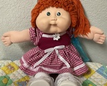 VERY RARE Head Mold #17 Vintage Cabbage Patch Kid Red Single Poodle Pony - $572.00