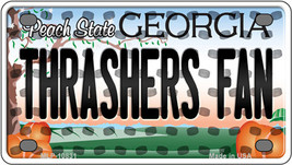 Thrashers Fan Georgia Novelty Mini Metal License Plate Tag - £11.75 GBP