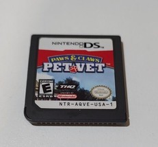 Paws & Claws: Pet Vet (Nintendo DS, 2007) - $7.85
