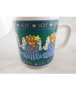 Vintage Lucy &amp; Me  Angel Bear Mug Christmas Joy Enesco 1987 - $224.99 MXN