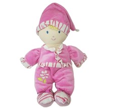 12&quot; KIDS PREFERRED 2014 BABY DOLL PINK &amp; WHITE PAJAMAS GIRL STUFFED ANIM... - £29.13 GBP