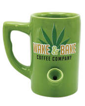 Wake &amp; Bake Coffee Mug - 10 oz Green - $58.89