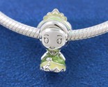 925 Sterling silver Disney Tiana Princess and the Frog Charm Moments Charm - $17.80
