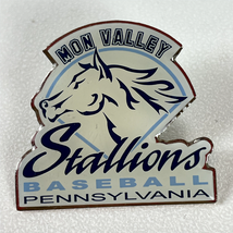Vintage Mon Valley Stallions Pinback Button Baseball Pennsylvania - $11.39