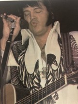 Elvis Presley Vintage Magazine Pinup Elvis In White Jumpsuit - £3.16 GBP