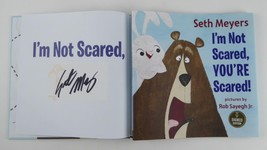 Seth Meyers Signed I&#39;m Not Scared, You&#39;re Scared Bookplate 2022 HC Book New - £28.40 GBP