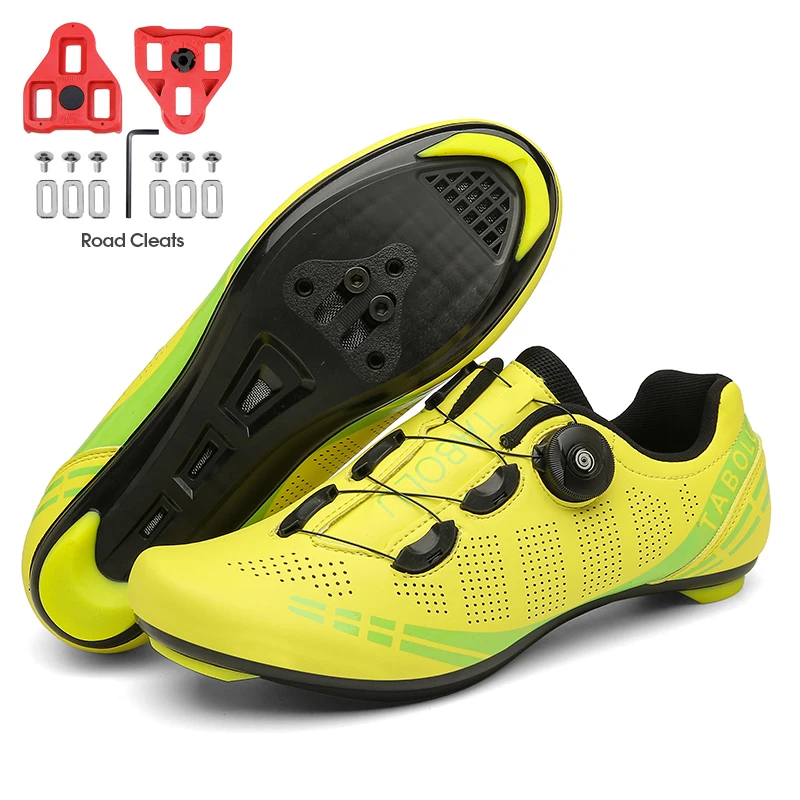 Men Cycling Sneaker Mtb Women Flat Mountain Bike Shoes SPD Route Cleats for Shim - £156.39 GBP