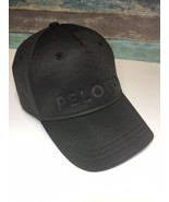 PELOTON black out hat cap classy with red strap back - $17.99