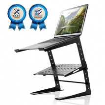 PYLE-PRO PLPTS26 Laptop Computer Stand for DJ with Storage Shelf New - £60.89 GBP